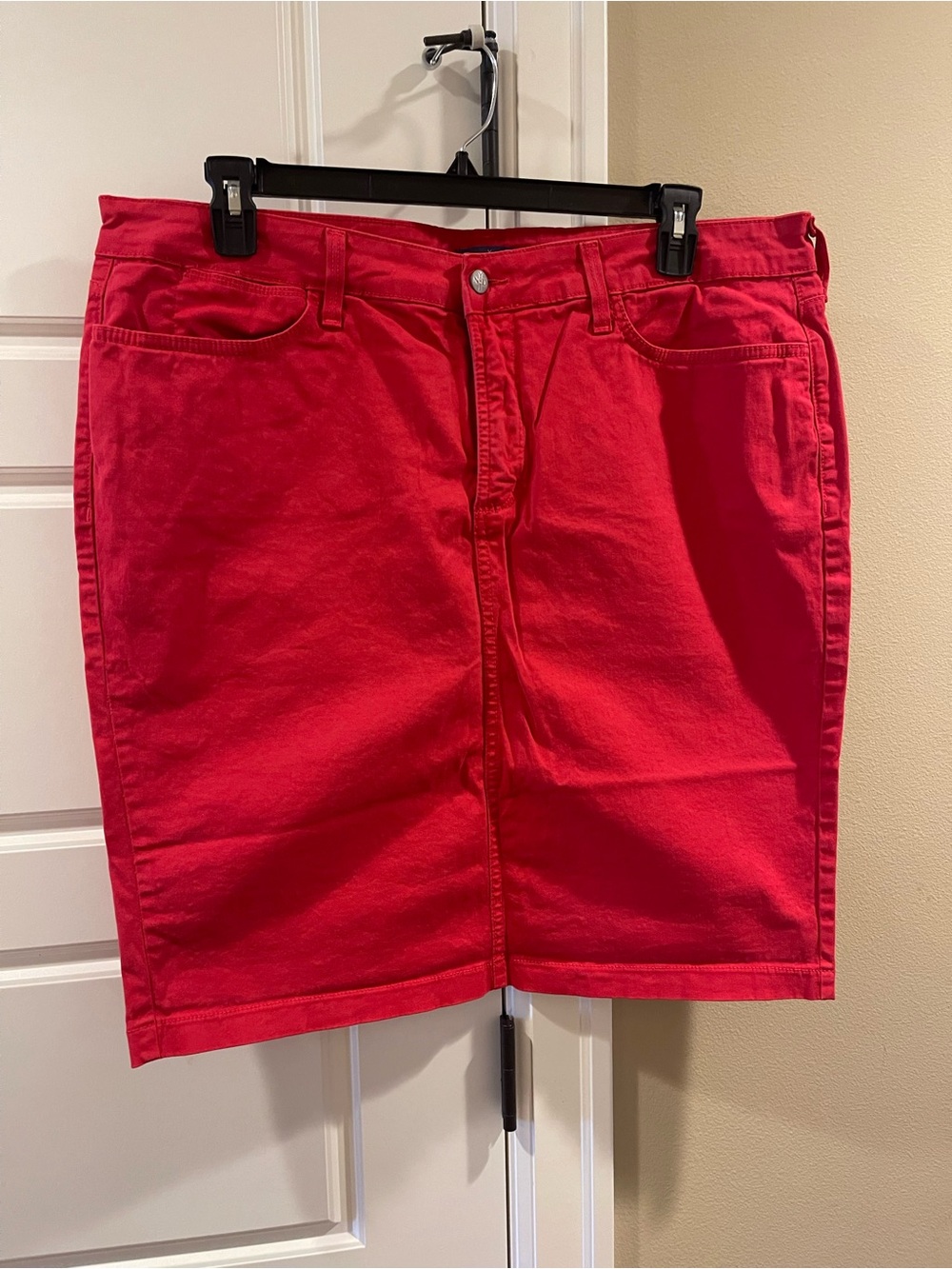 NYDJ Red Skirt, Size 18W